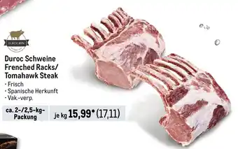 METRO Duroc Schweine Frenched Racks/ Tomahawk Steak Angebot