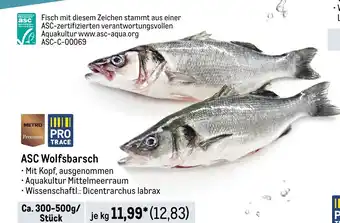 METRO ASC Wolfsbarsch Angebot