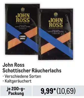 METRO JOHN ROSS Schottischer Räucherlachs Angebot