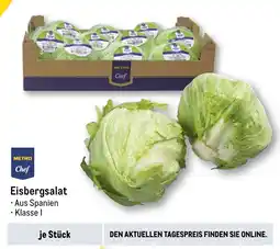 METRO METRO Chef Eisbergsalat Angebot