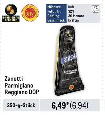 METRO Zanetti Parmigiano Reggiano DOP Angebot