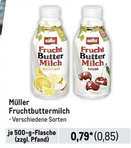 METRO Müller Fruchtbuttermilch Angebot