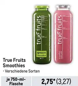 METRO True Fruits Smoothies Angebot