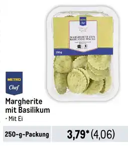 METRO Margherite mit Basilikum Mit Ei Angebot