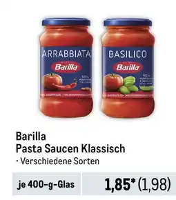 METRO Barilla Pasta Saucen Klassisch Angebot