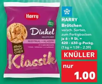 Kaufland HARRY Brötchen Angebot