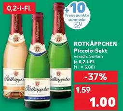 Kaufland ROTKÄPPCHEN Piccolo-Sekt Angebot