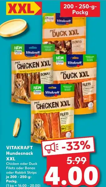 Kaufland VITAKRAFT Hundesnack XXL Angebot