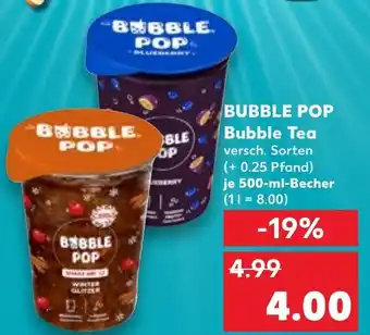 Kaufland BUBBLE POP Bubble Tea Angebot