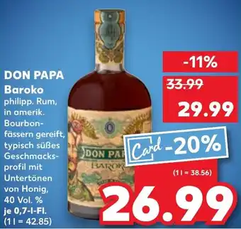 Kaufland DON PAPA Baroko Angebot