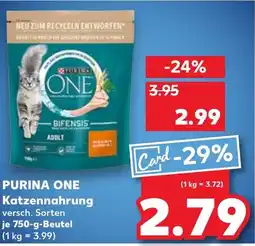 Kaufland PURINA ONE Katzennahrung Angebot