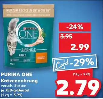 Kaufland PURINA ONE Katzennahrung Angebot