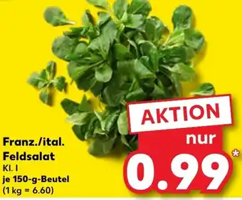 Kaufland Franz./ital. Feldsalat Angebot