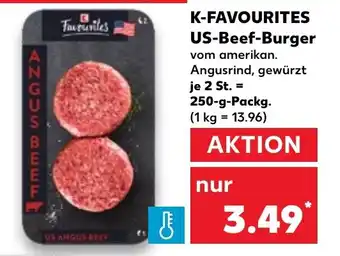 Kaufland K-FAVOURITES US-Beef-Burger Angebot