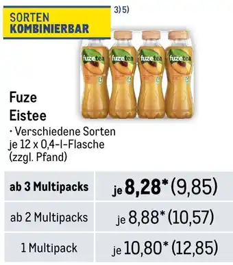 METRO Fuze Eistee Angebot