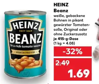 Kaufland HEINZ Beanz Angebot