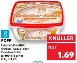 Kaufland POPP Feinkostsalat Angebot