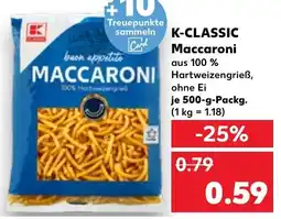 Kaufland K-CLASSIC Maccaroni Angebot