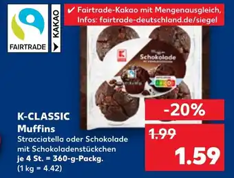 Kaufland K-CLASSIC Muffins Angebot