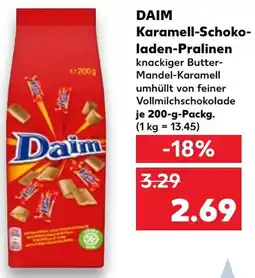 Kaufland DAIM Karamell-Schoko- laden-Pralinen Angebot