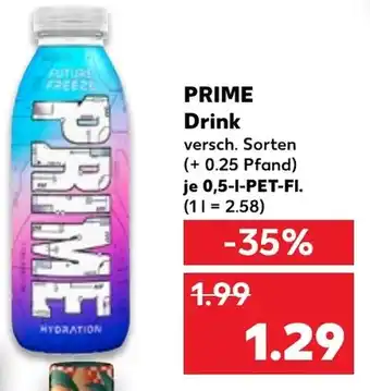 Kaufland PRIME Drink Angebot