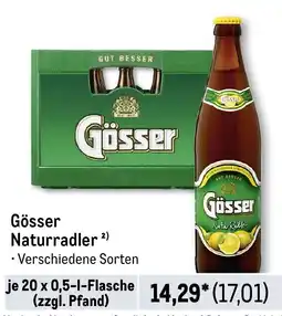 METRO Gösser Naturradler Angebot