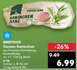 Kaufland BREFOOD Ganzes Kaninchen Angebot