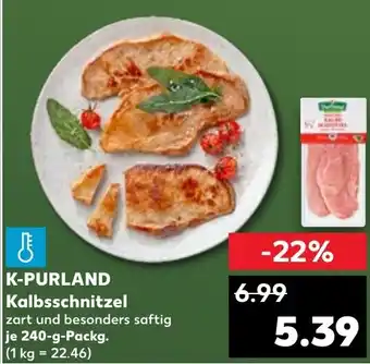 Kaufland K-PURLAND Kalbsschnitzel Angebot