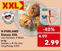 Kaufland K-PURLAND Eisbein XXL Angebot