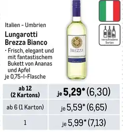 METRO Lungarotti Brezza Bianco Angebot