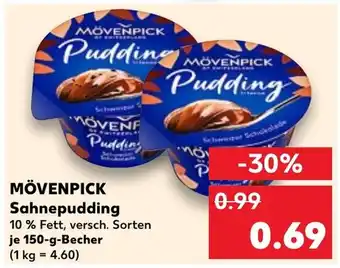 Kaufland MÖVENPICK Sahnepudding Angebot