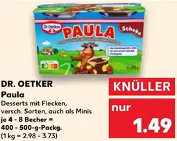 Kaufland DR. OETKER Paula Angebot