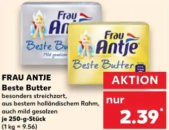 Kaufland FRAU ANTJE Beste Butter Angebot