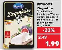 Kaufland PEYNOOS Ziegenkäse Angebot