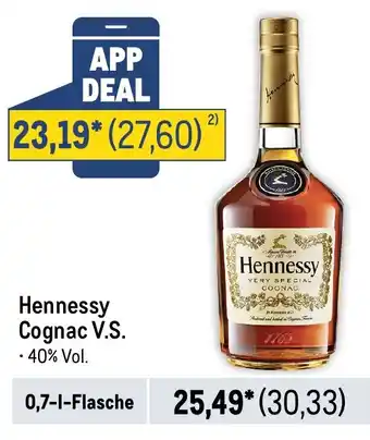 METRO Hennessy Cognac V.S. Angebot