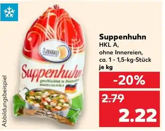 Kaufland Suppenhuh Luna Angebot