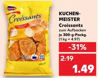 Kaufland KUCHEN- MEISTER Croissants Angebot