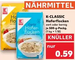 Kaufland K-CLASSIC Haferflocken Angebot