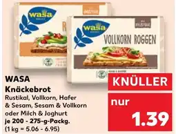 Kaufland WASA Knäckebrot Angebot