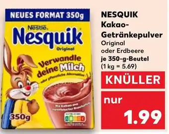 Kaufland NESQUIK Kakao- Getränkepulver Angebot