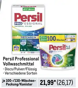 METRO Persil Professional Vollwaschmittel Angebot