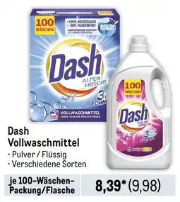 METRO Dash Vollwaschmittel Angebot