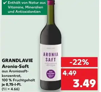 Kaufland GRANDLAVIE Aronia-Saft Angebot