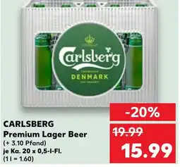 Kaufland CARLSBERG Premium Lager Beer Angebot