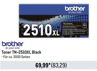 METRO brother Toner TN-2510XL Black Angebot