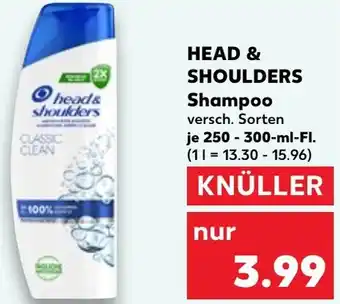 Kaufland HEAD & SHOULDERS Shampoo Angebot