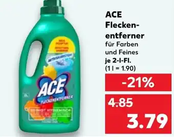 Kaufland ACE Flecken- entferner Angebot