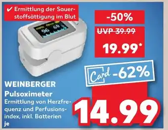 Kaufland WEINBERGER Pulsoximeter Angebot