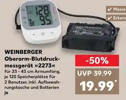 Kaufland WEINBERGER Oberarm-Blutdruck-2273 Angebot