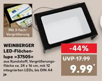 Kaufland WEINBERGER LED-Flächen-lupe 37505 Angebot